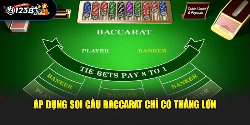 Áp dụng soi cầu Baccarat chỉ có thắng lớn